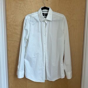 Hugo Boss white dress shirt men’s 41, neck 16, Large
